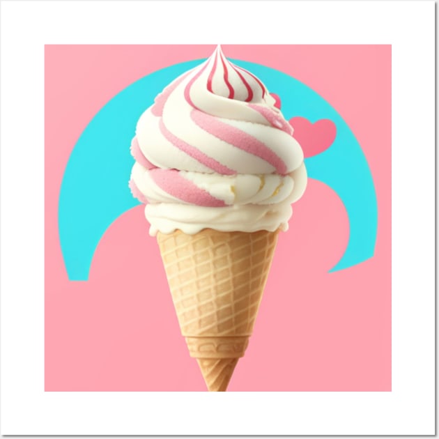 ICE CREAM Wall Art by RBudhiya_Art